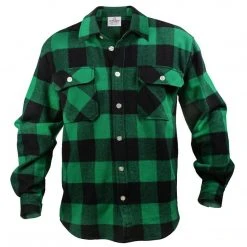 Rothco Extra Heavyweight Buffalo Plaid Flannel Shirts