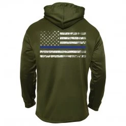 Hoodies & Sweats Rothco Thin Blue Line Concealed Carry Hoodie