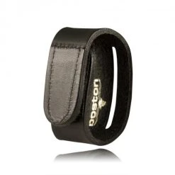 Boston Leather 1 ½ Double Slotted Belt Keeper - Hook And Loop