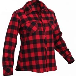 Rothco Womens Plaid Flannel Shirt