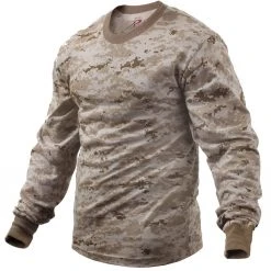 Camo T-Shirts Rothco Long Sleeve Camouflage T-Shirts