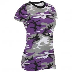 Rothco Womens Long Length Camo T-Shirt Camo T-Shirts