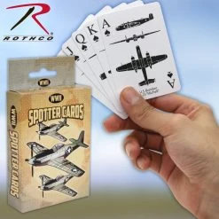 Rothco WWII Spotter Playing Cards ''CE'' Novelties
