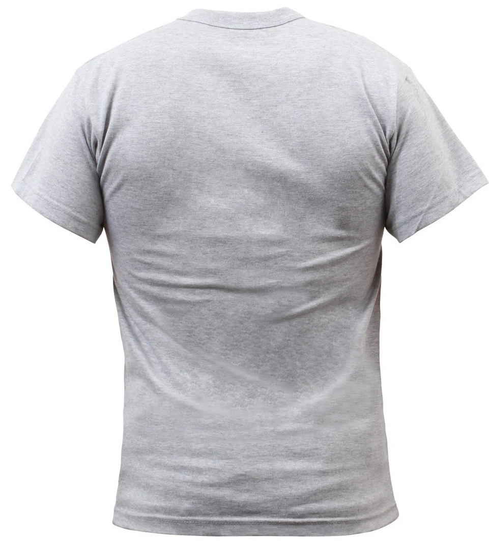 Graphic Printed T-Shirts Rothco Grey Physical Training T-Shirt