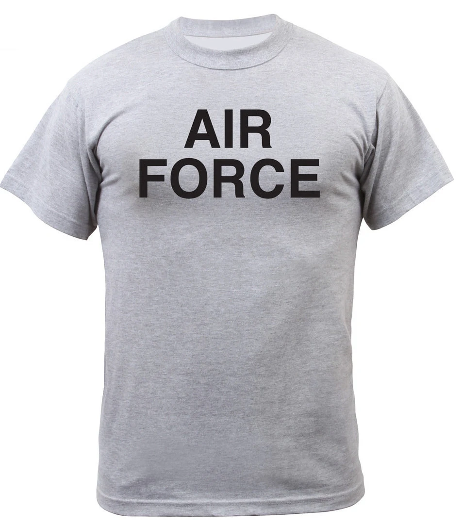 Graphic Printed T-Shirts Rothco Grey Physical Training T-Shirt