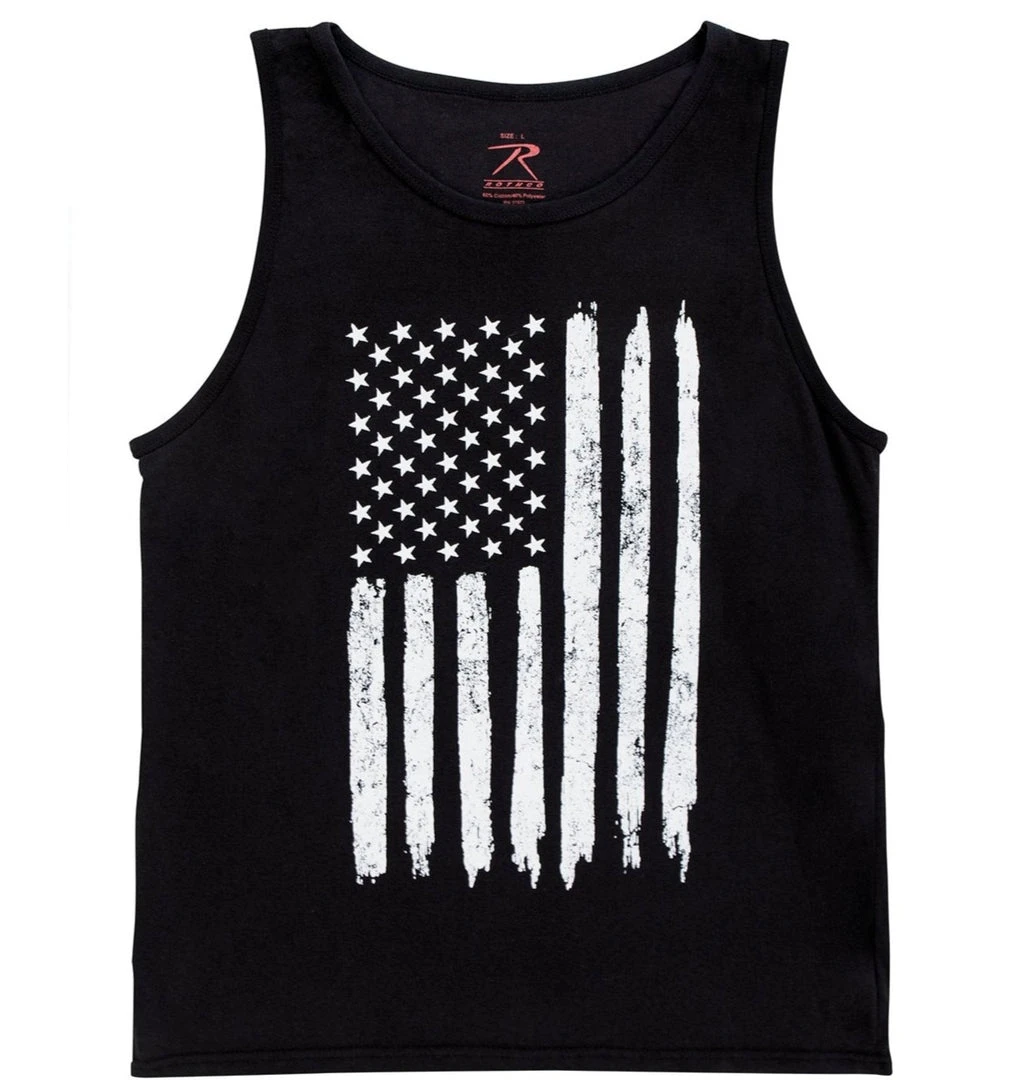 Rothco Distressed U.S. Flag Tank Top