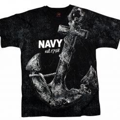 Rothco Vintage Navy Anchor T-shirt