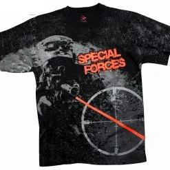 Rothco Vintage Special Forces T-Shirt Graphic Printed T-Shirts