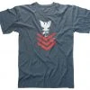 Rothco Vintage Naval Rank Insignia T-Shirt Graphic Printed T-Shirts