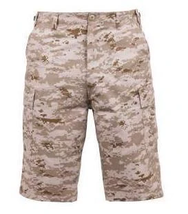 Rothco Long Length Camouflage BDU Short Shorts