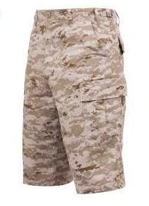 Rothco Long Length Camouflage BDU Short Shorts