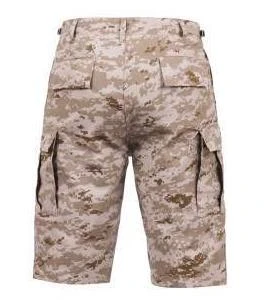Rothco Long Length Camouflage BDU Short Shorts