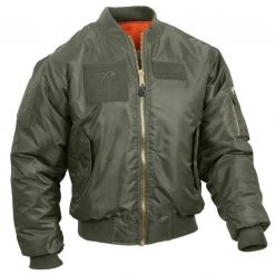 Rothco MA-1 Flight Jacket With Patches