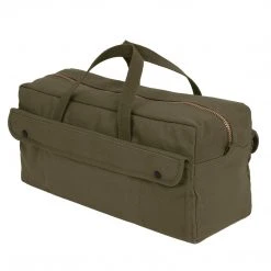 Rothco Canvas Jumbo Tool Bag With Brass Zipper Duffel Bags