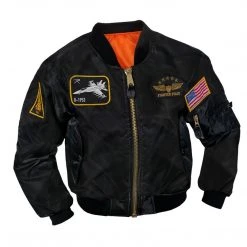Rothco Kids Flight Jacket W/ Patches