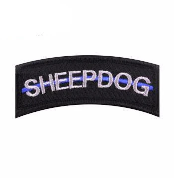 Rothco Thin Blue Line Sheepdog Morale Patch