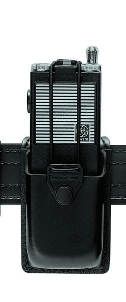 Safariland Model 761 Adjustable Radio Holder - LeatherLook Synthetic Radio Holders