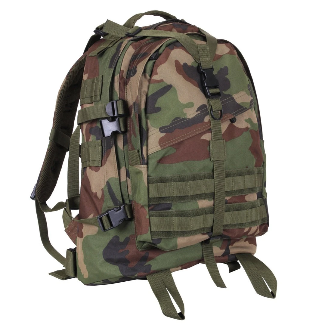 Weekend Backpacks Rothco Large Camo Transport Pack
