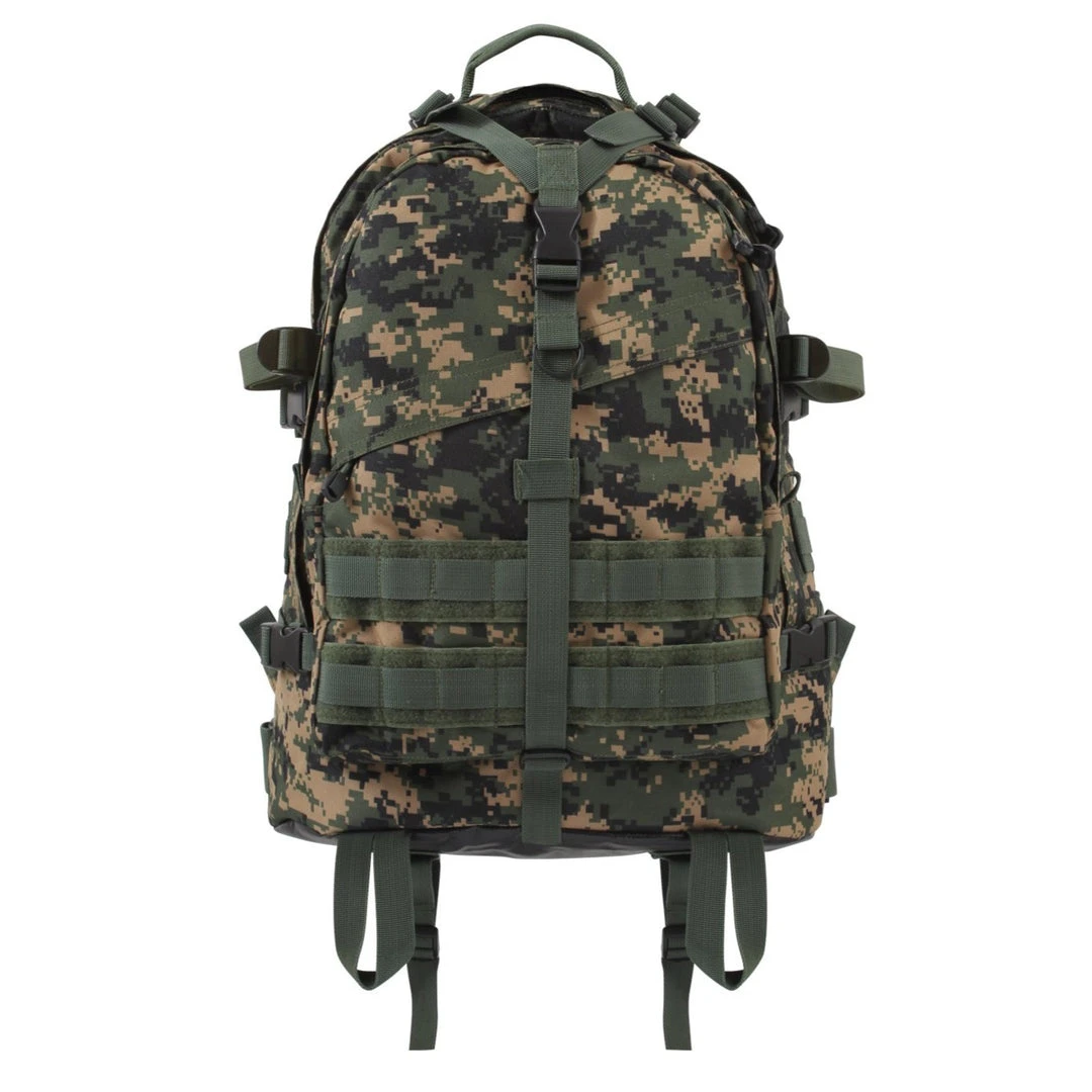 Weekend Backpacks Rothco Large Camo Transport Pack