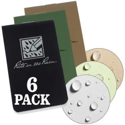 Rite In The Rain Stapled Notebook Field Flex - 6 Pack