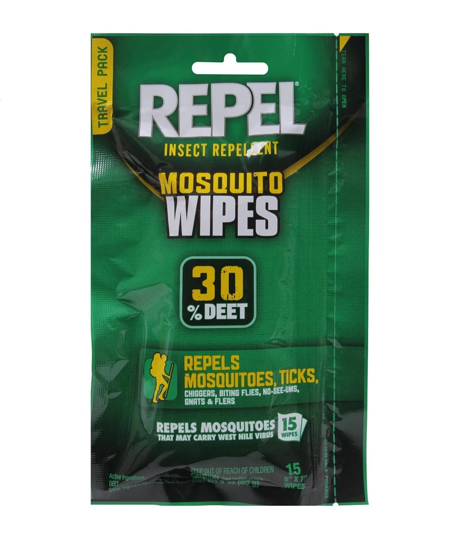 Rothco Repel Sportsman Wipes 30% DEET