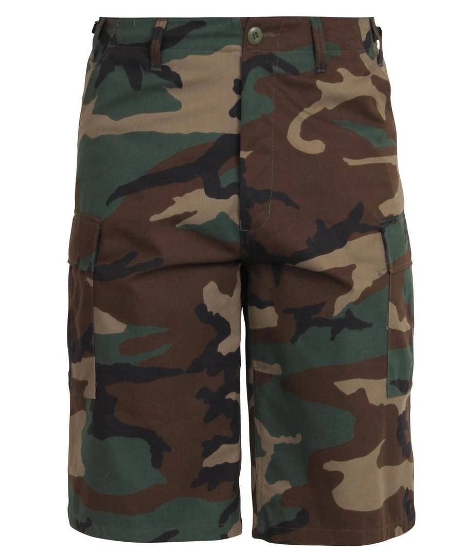 Rothco Long Length Camouflage BDU Short Shorts