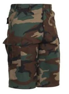 Rothco Long Length Camouflage BDU Short Shorts