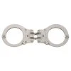 Peerless Handcuff Company Peerless Nickel Finish Hinged Handcuffs