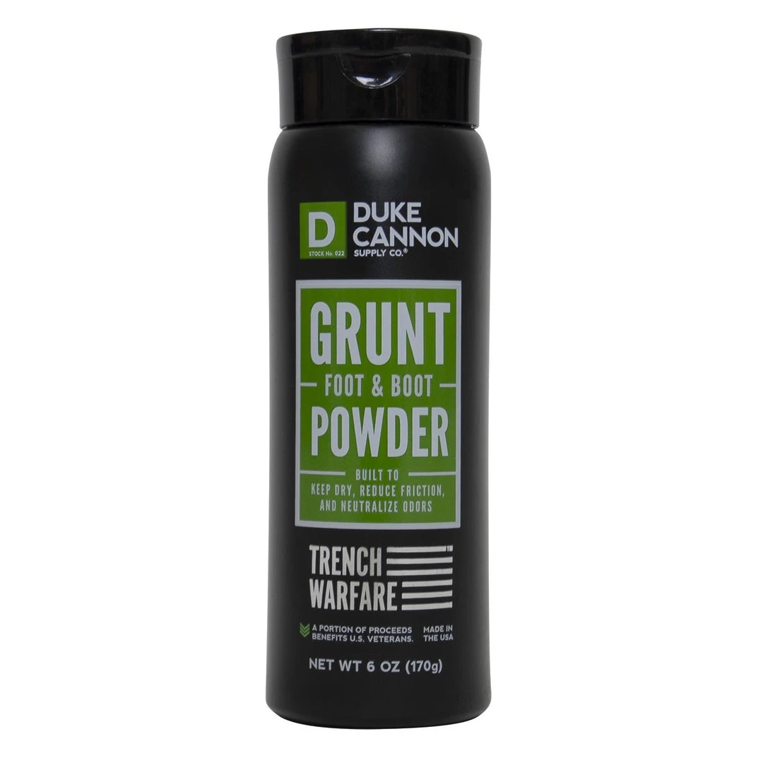 Rothco Duke Cannon Grunt Foot & Boot Powder, 6 Oz