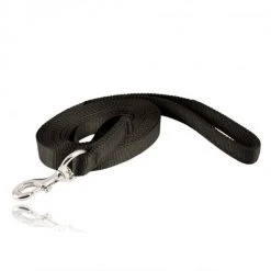Boston Leather 20„ K-9 Lead, Ballistic Weave K9 Dog Gear