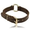 K9 Dog Gear Boston Leather 1" Split Ring K-9 Collar