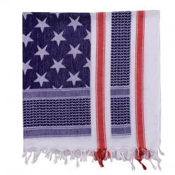 Rothco Stars And Stripes US Flag Shemagh Tactical Desert Keffiyeh Scarf Shemaghs & Scarves