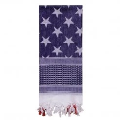 Rothco Stars And Stripes US Flag Shemagh Tactical Desert Keffiyeh Scarf Shemaghs & Scarves