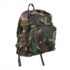 Rothco Woodland Camo Backpack Day Backpacks