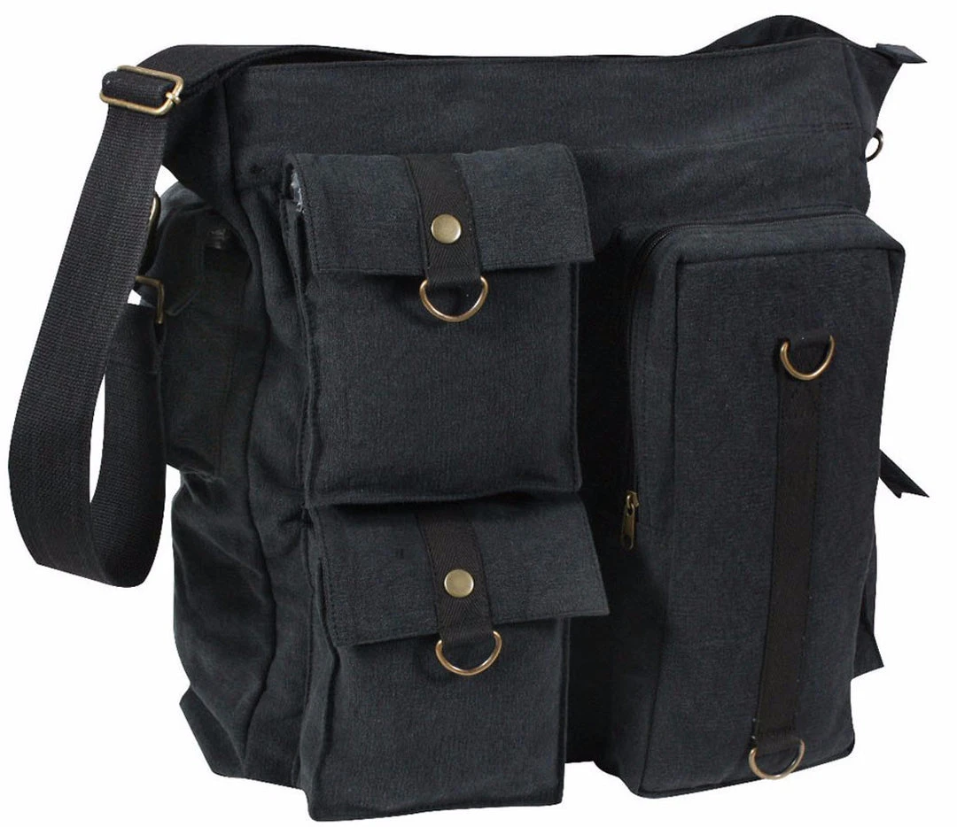 Attache And Shoulder Bags Rothco Vintage Multi Pocket Messenger Bag