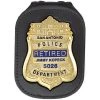 Hero's Pride Deluxe Recessed Cutout Shield Badge Holder Badge Holders