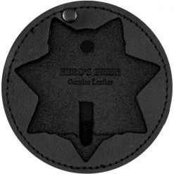 Hero's Pride Deluxe Recessed Cutout Swivel Round Badge Holder