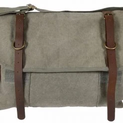 Rothco Vintage Canvas Explorer Shoulder Bag W/ Leather Accents Attache And Shoulder Bags