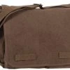 Attache And Shoulder Bags Rothco Vintage Washed Canvas Messenger Bag