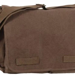 Attache And Shoulder Bags Rothco Vintage Washed Canvas Messenger Bag