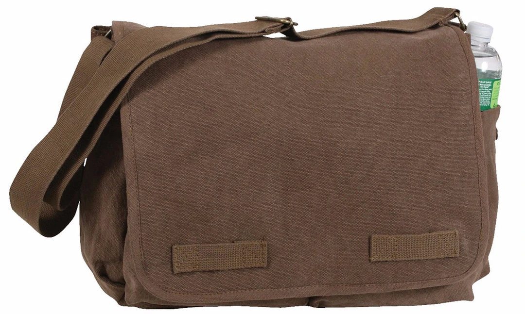 Attache And Shoulder Bags Rothco Vintage Washed Canvas Messenger Bag