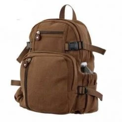 Rothco Vintage Canvas Compact Backpack Day Backpacks