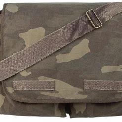 Attache And Shoulder Bags Rothco Vintage Washed Canvas Messenger Bag