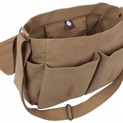 Attache And Shoulder Bags Rothco Vintage Washed Canvas Messenger Bag