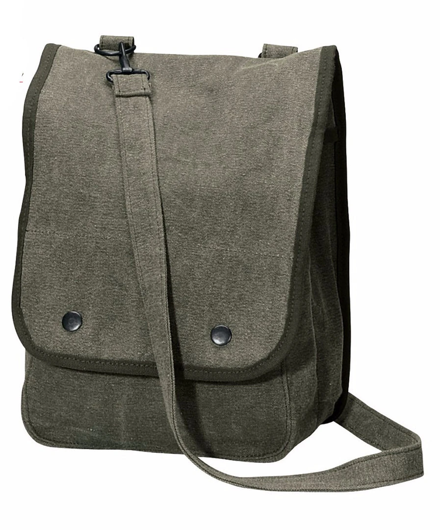 Rothco Vintage Canvas Map Case Shoulder Bag Attache And Shoulder Bags