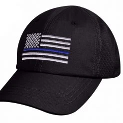 Rothco Tactical Mesh Back Cap With Thin Blue Line Flag