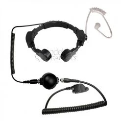 Code Red Headsets Assault-MC3 Tactical Throat Mic For Harris/Macom Radios