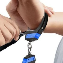 Chain Handcuffs ASP Chain Identifier Ultra Cuffs - Steel Bow