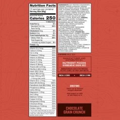 Nutrient Survival Chocolate Grain Crunch