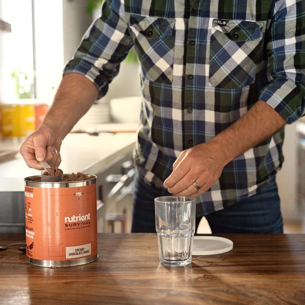 MREs Nutrient Survival Creamy Chocolate Shake